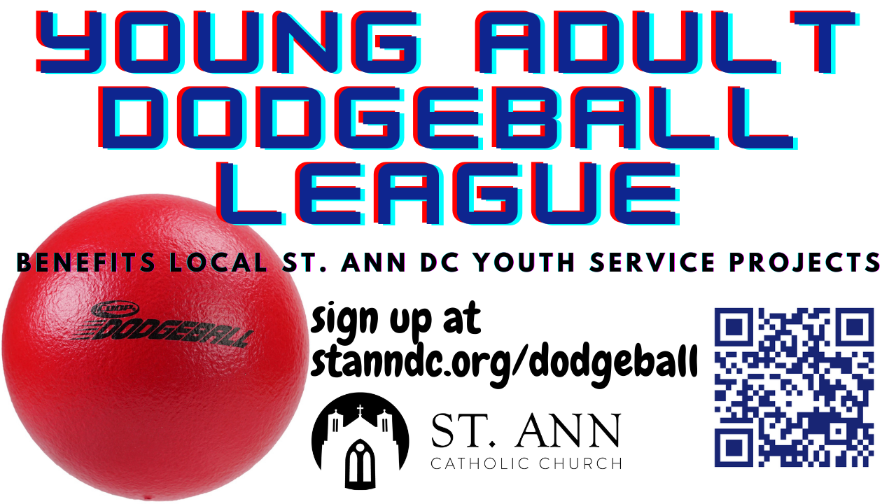 St. Ann DC Young Adult Dodgeball League Benefitting Youth Service